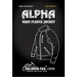 HELIKON Alpha Tactical Grid fliis-jakk, Foliage Green